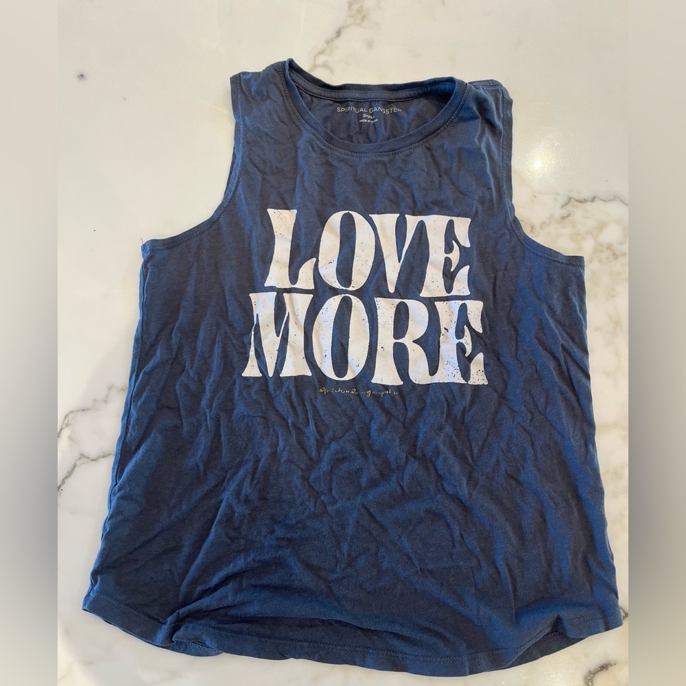 Spiritual gangster tank top